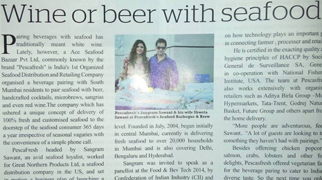Wine or Beer with Seafood